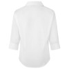 revere collar school blouse 3/4 sleeve back