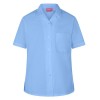 Sky Blue School Shirt Revere Collar