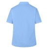 Sky Blue School Shirt Revere Collar Back