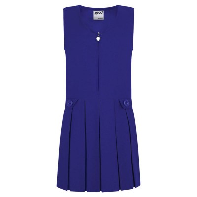 Royal Blue School Pinafore - Sizes 8 to 14